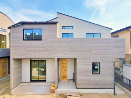 神奈川県横浜市戸塚区名瀬町の新築一戸建ての現地外観写真