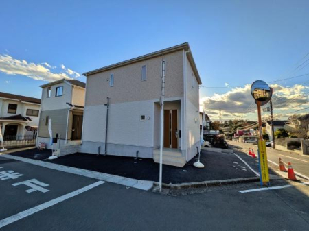 神奈川県横浜市青葉区奈良町の新築一戸建ての現地外観写真