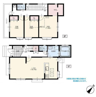 神奈川県藤沢市辻堂元町3丁目の中古一戸建ての間取り