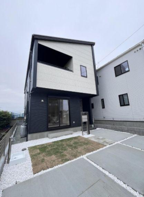 神奈川県横浜市戸塚区深谷町の新築一戸建ての現地外観写真