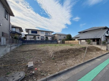 神奈川県横浜市栄区桂台西2丁目の土地の現地土地写真
