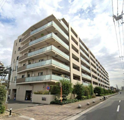 神奈川県横浜市鶴見区矢向1丁目の中古マンションの現地外観写真